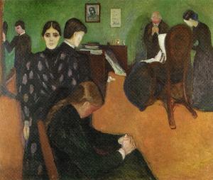 Edvard Munch - The funeral