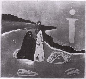 Edvard Munch - Woman on the Beach