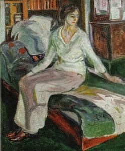 Edvard Munch - Sitter