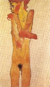 Egon Schiele - Nude 1910