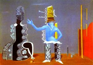 Max Ernst - The Couple or The Couple in Lace