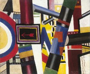 Fernand Leger - Sketch for The Railway Crossing