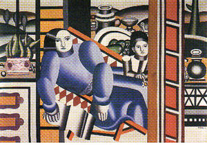 Fernand Leger - The woman and child