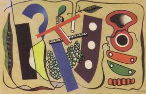 Fernand Leger - The bunch of grapes