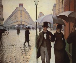 Gustave Caillebotte - Paris street, Rainy Day