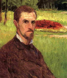 Gustave Caillebotte - Self-Portrait in the Park at Yerres