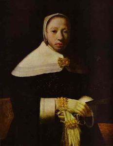 Johannes Vermeer - Portrait of a Woman