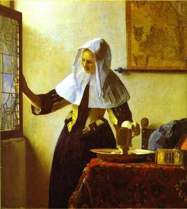Johannes Vermeer - Woman with a Water Jug