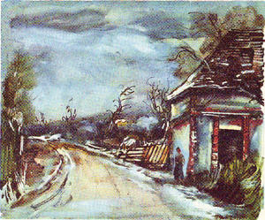 Maurice De Vlaminck - Winter Landscape