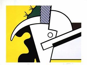 Roy Lichtenstein - Bull Head II