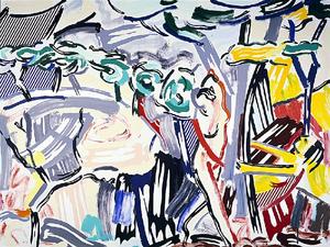 Roy Lichtenstein - Figures in Landscape
