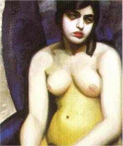 Tamara De Lempicka - Female Nude