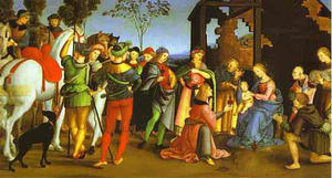 Raphael (Raffaello Sanzio Da Urbino) - Adoration of the Magi