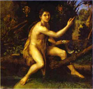 Raphael (Raffaello Sanzio Da Urbino) - St John the Baptist