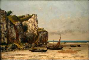 Gustave Courbet - Plage de Normandie