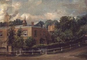 John Constable - View of Lower Terrace, Hampstead