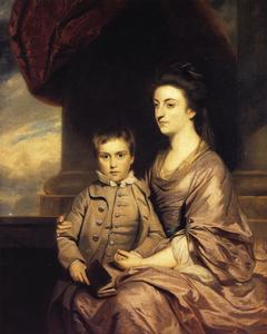 Joshua Reynolds - Elizabeth, Countess of Pembroke and Her Son