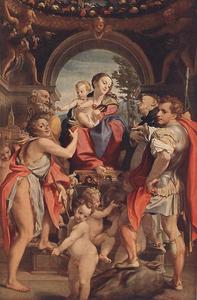 Antonio Allegri Da Correggio - Madonna with St George