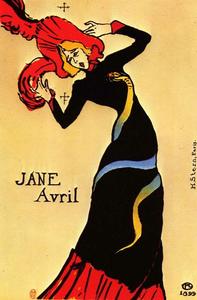 Henri De Toulouse Lautrec - Jane Avril