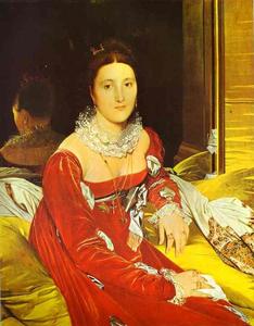 Jean Auguste Dominique Ingres - Portrait of Madame de Senonnes