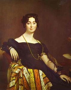Jean Auguste Dominique Ingres - Portrait of Madame Leblanc