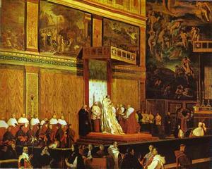 Jean Auguste Dominique Ingres - The Sistine Chapel