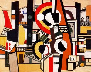 Fernand Leger - The disks in the city