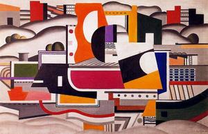 Fernand Leger - The great tug