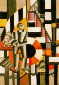 Fernand Leger - The man with the pipe