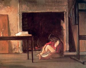 Balthus (Balthasar Klossowski) - The Fireplace Workshop Chassy