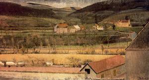 Balthus (Balthasar Klossowski) - The Valley of the Yonne