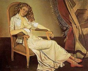 Balthus (Balthasar Klossowski) - The White Skirt