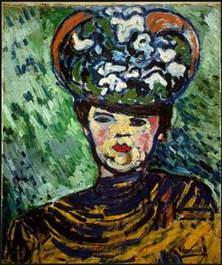 Maurice De Vlaminck - Woman with a Hat