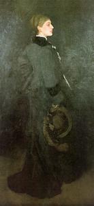 James Abbott Mcneill Whistler - Arrangement in Brown and Black, Miss Rosa Corder