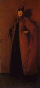 James Abbott Mcneill Whistler - Harmony in Red, Lamplight