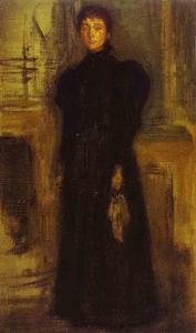 James Abbott Mcneill Whistler - Miss Rosalind Birnie Philip Standing