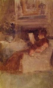James Abbott Mcneill Whistler - Mrs. Charles Wibley Reading