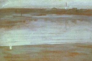 James Abbott Mcneill Whistler - Symphony in Gray, Early Morning Thames