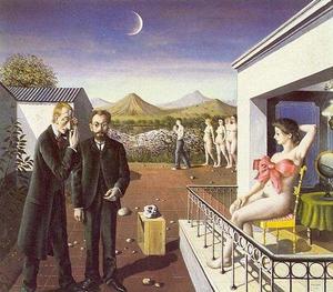 Paul Delvaux - Phases of the Moon I
