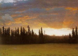 Albert Bierstadt - California Sunset 2