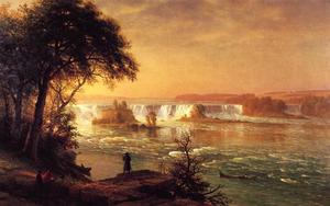 Albert Bierstadt - The Falls of St. Anthony