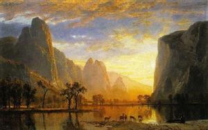 Albert Bierstadt - Valley of the Yosemite