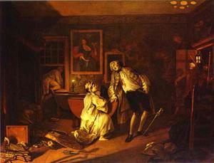 William Hogarth - The Death of the Earl