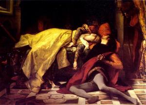 Alexandre Cabanel - The Death of Francesca da Rimini and Paolo Malatesta