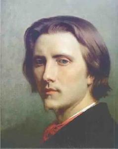 Léon Jean Bazille Perrault - Portrait of a Man