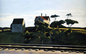 Edward Hopper - New York, New Haven and Hartford