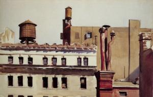 Edward Hopper - Rooftops