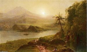 Frederic Edwin Church - Mountain Landscape