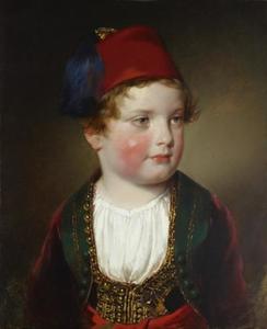 Friedrich Ritter Von Amerling - Portrait of Victor Prinz Odescalchi