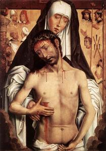 Hans Memling - The Virgin Showing the Man of Sorrows 1